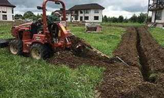 Копка траншей для водопровода в Балашихе: цена за метр от 948 руб.