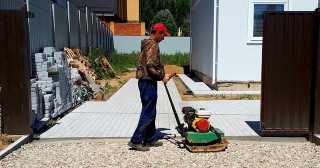 Устройство въезда на участок Балашиха, цена от 51578 руб.